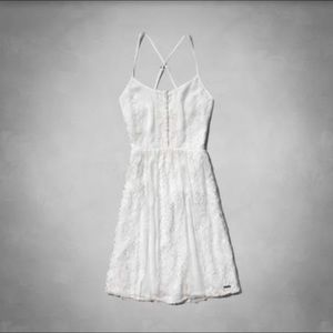 Abercrombie White Lace Casey Dress